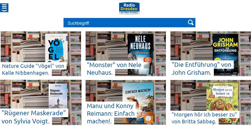 Buchvorstellung Teil 8 Rügener Maskerade bei Radio Dresden