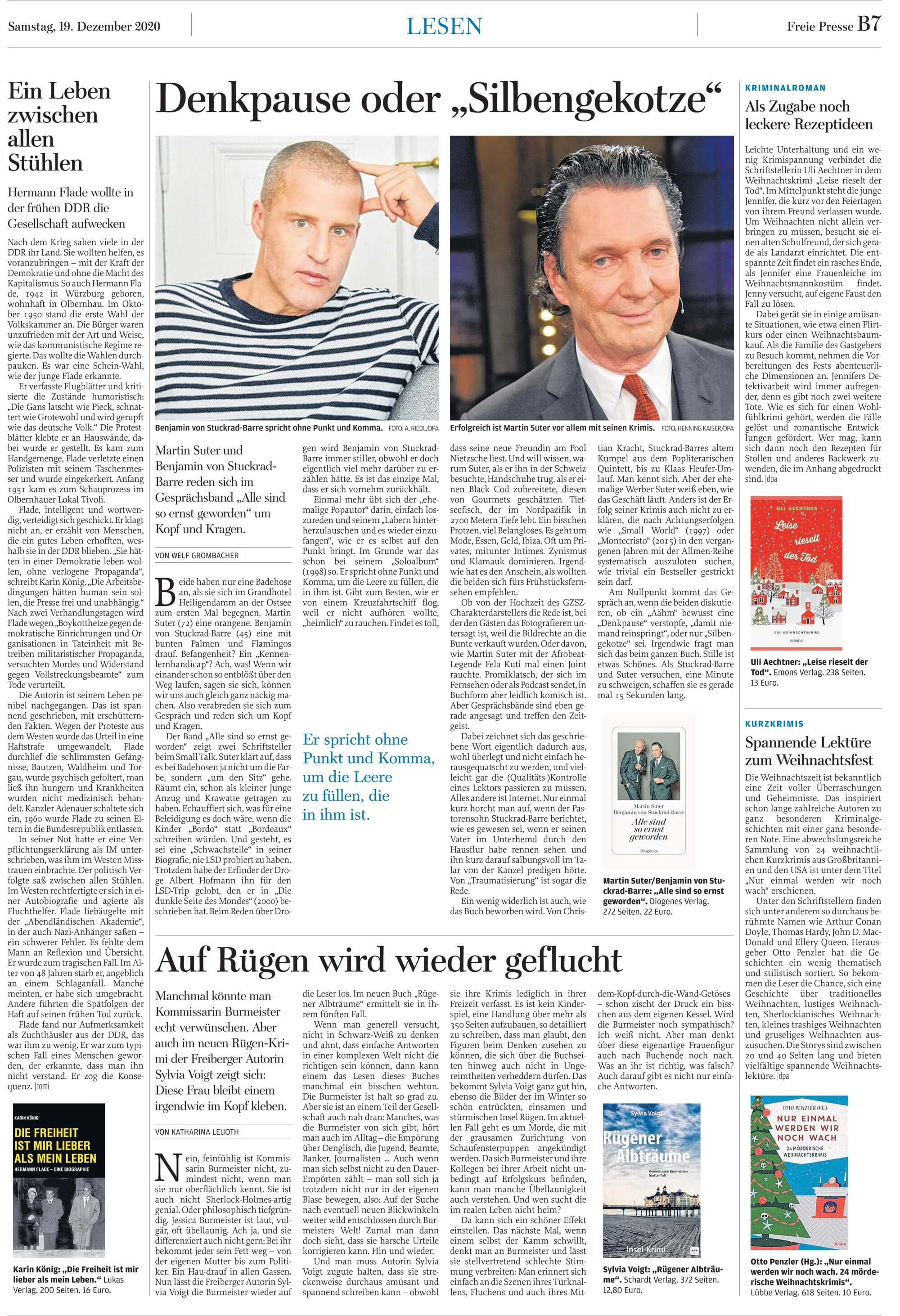 Freie Presse 19.12.2020